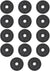 Cast Iron 30mm Weight Plates Set 14 x 1.25kg