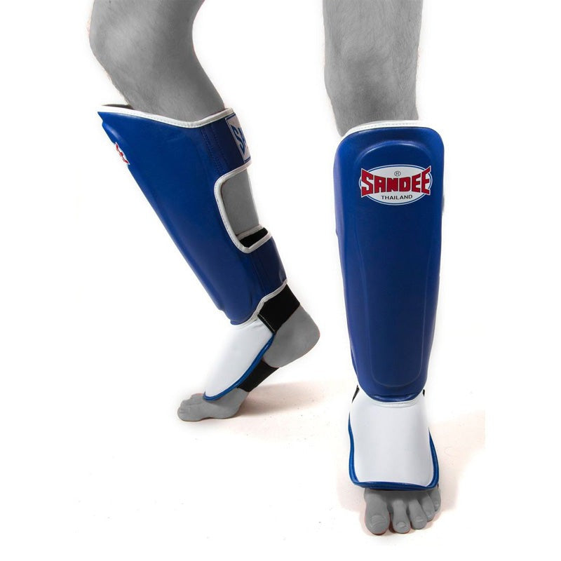 Sandee Authentic Kids Shin Guards Blue/White