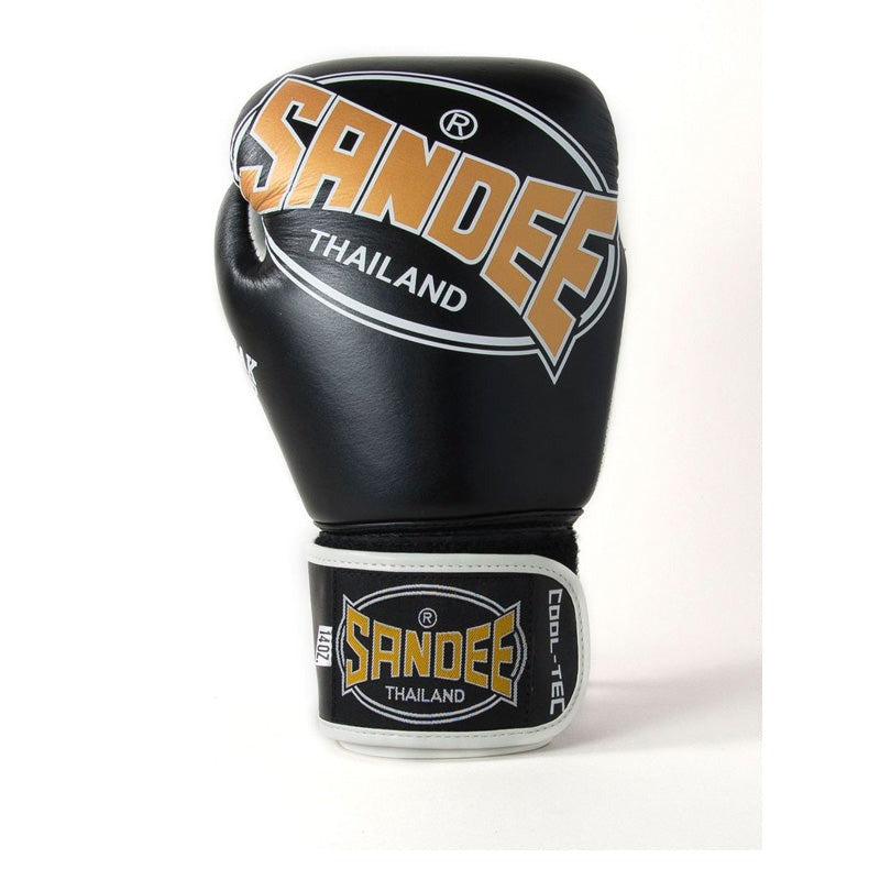 Sandee Cool-Tec Kids Muay Thai Gloves Black/Gold