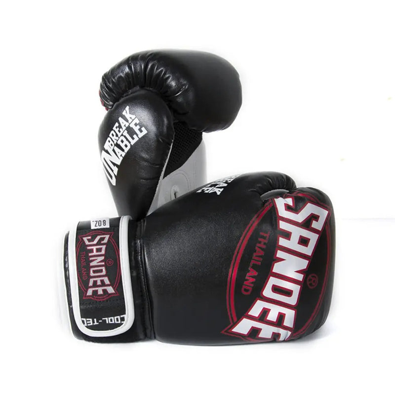 Sandee Cool-Tec Kids Muay Thai Gloves Black/Red