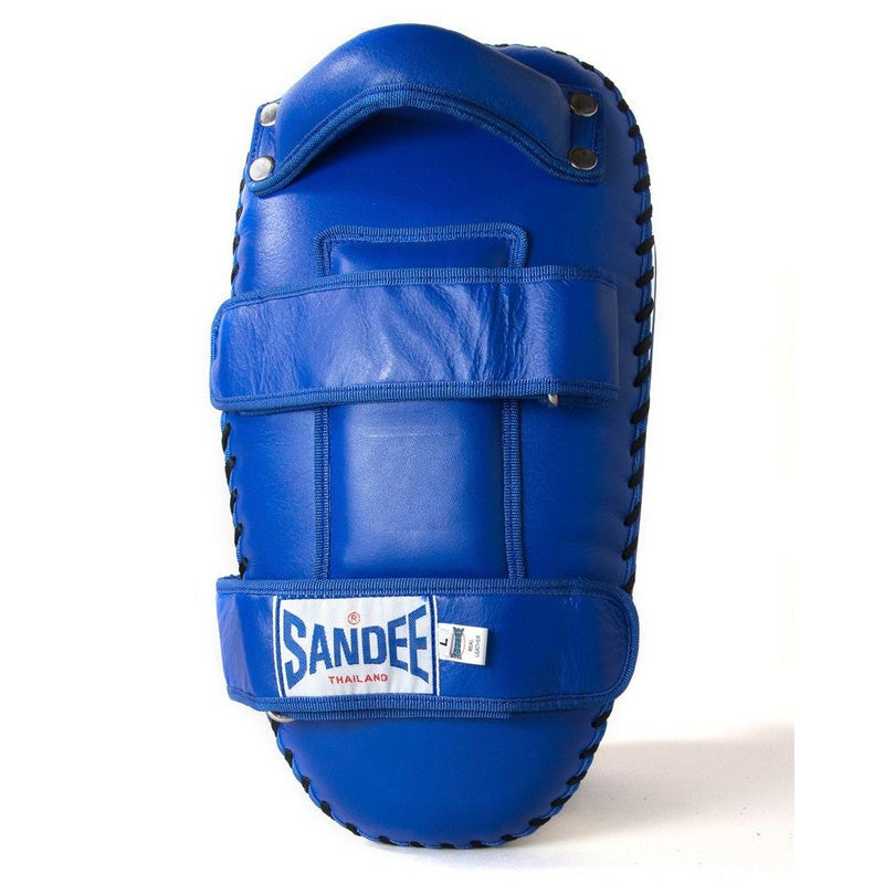 Sandee CTP1 Curved Thai Kick Pads Blue/White