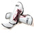 Sandee Cool-Tec Shin Guards White/Black