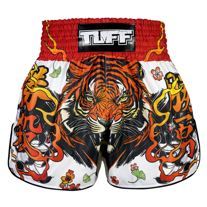 TUFF RMS110 Retro Shorts Tora Chikara Power of Tiger