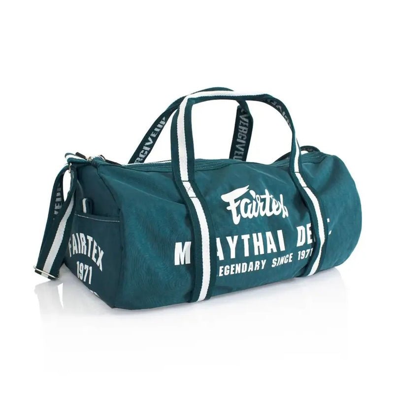 Fairtex BAG9 Sporttasche im Retro-Stil, Kastanienbraun