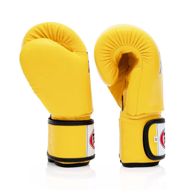 Fairtex BGV1-B Breathable Boxing Gloves Yellow