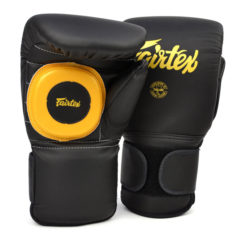 Fairtex BGV13 Coach Sparring Gloves Black/Gold