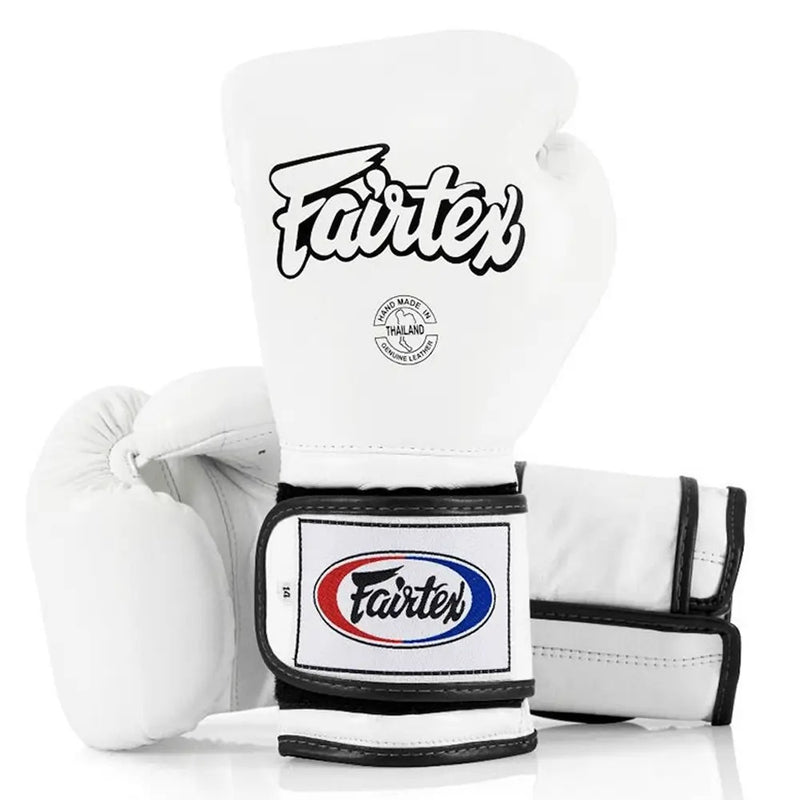 Fairtex BGV9 Mexican Style Boxing Gloves White