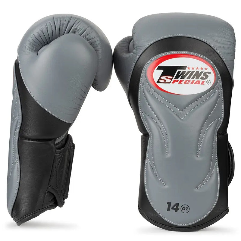 Twins BGVL6 Deluxe Sparring Gloves Black/Grey