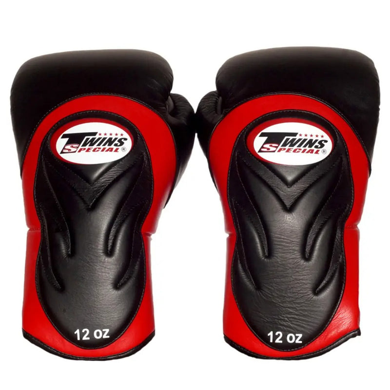 Twins BGVL6 Deluxe Sparring Gloves Black/Red