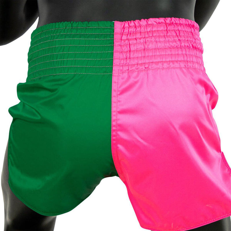 Fairtex BS1911 Fighter Shorts Pink/Green