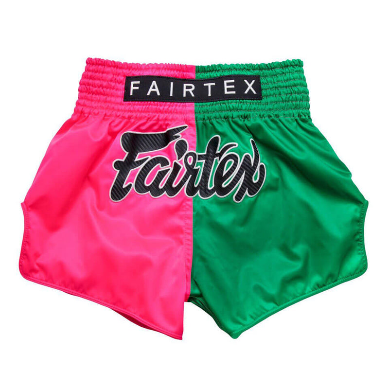 Fairtex BS1911 Fighter Shorts Pink/Green