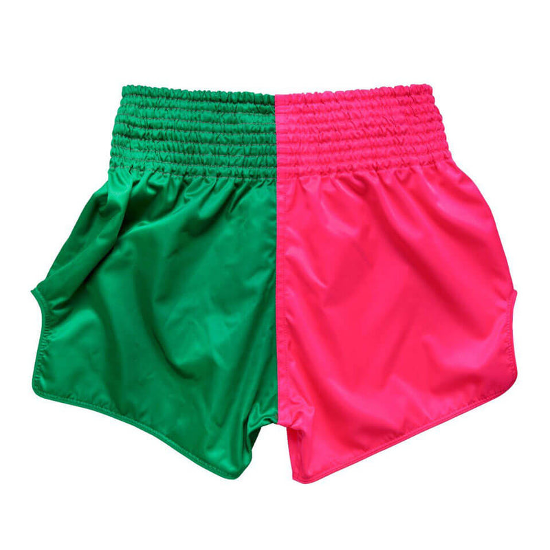 Fairtex BS1911 Fighter Shorts Pink/Green