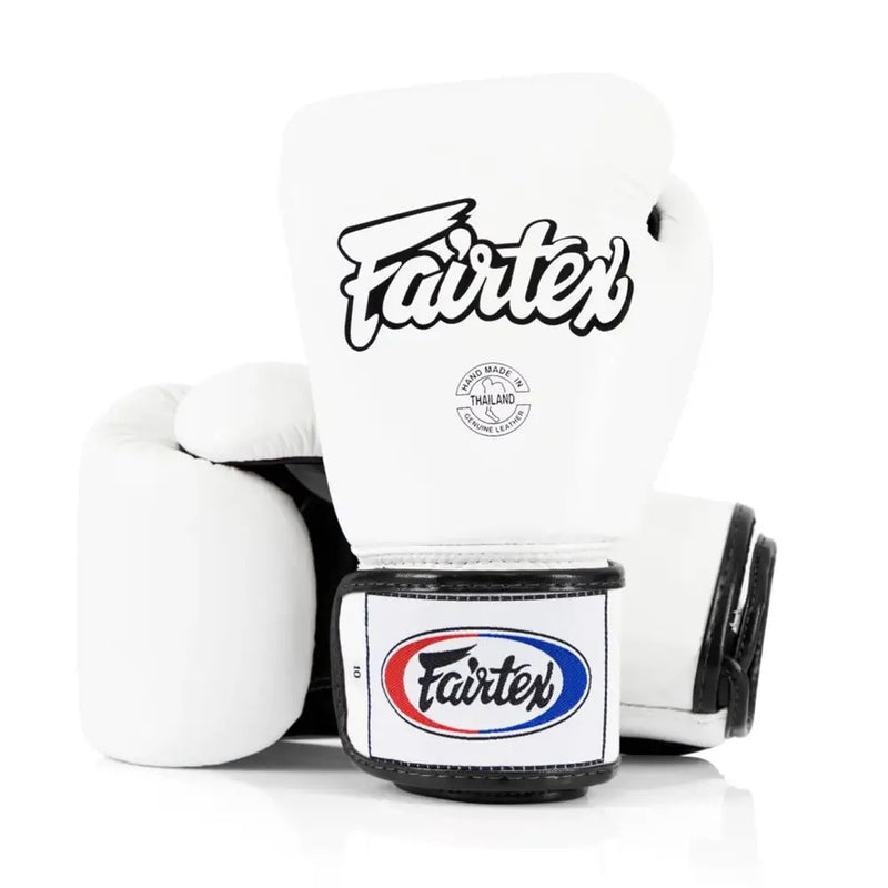 Fairtex BGV1-B Breathable Boxing Gloves White