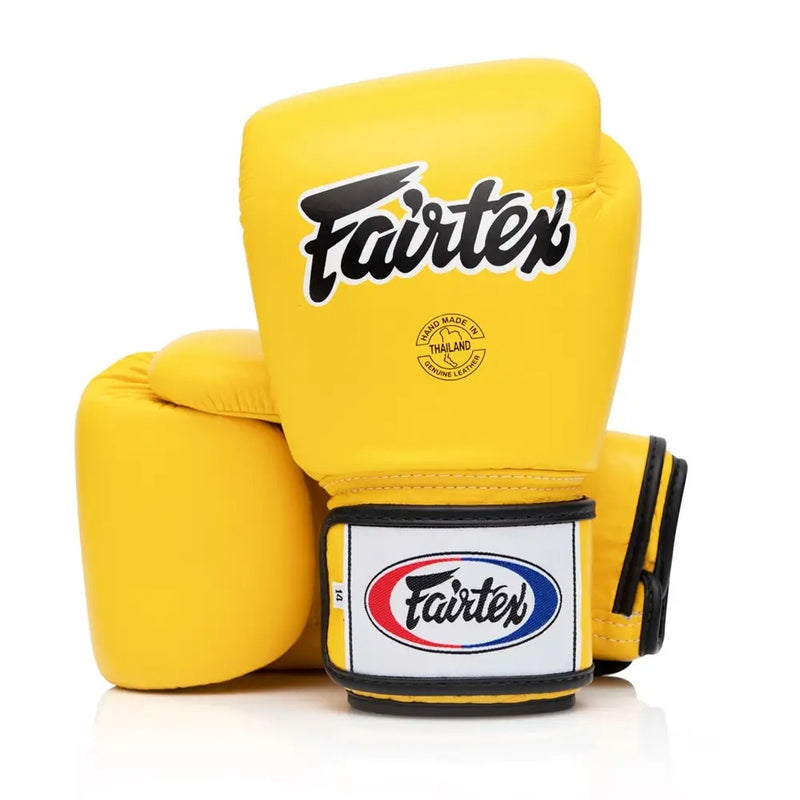 Fairtex BGV1-B Breathable Boxing Gloves Yellow