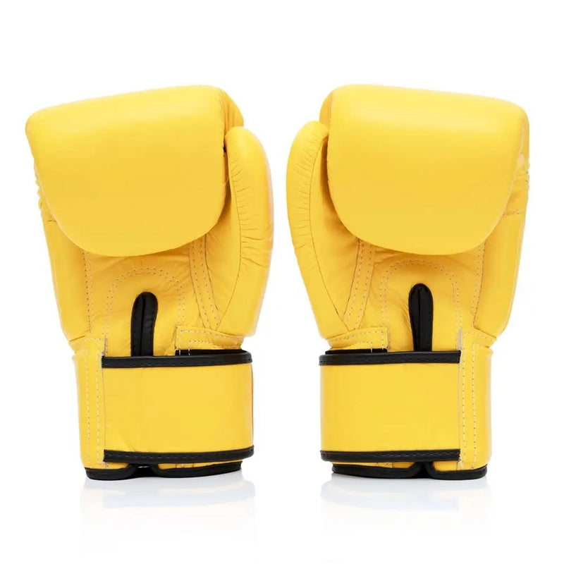 Fairtex BGV1-B Breathable Boxing Gloves Yellow