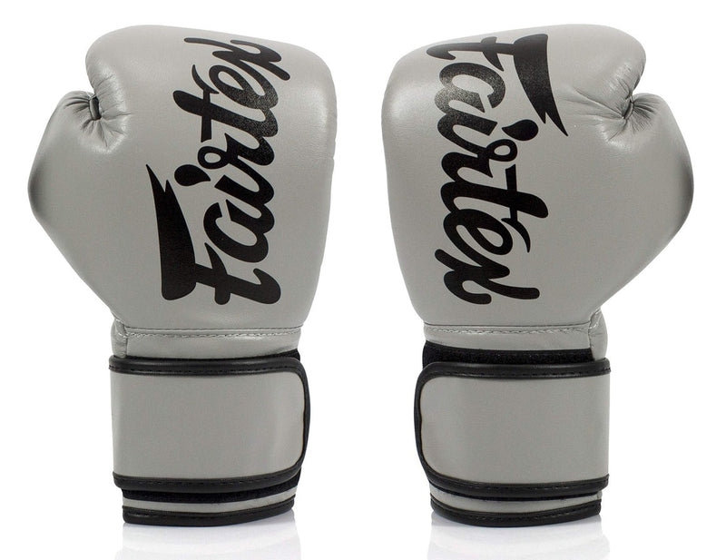 Fairtex BGV14 Microfiber Gloves Grey