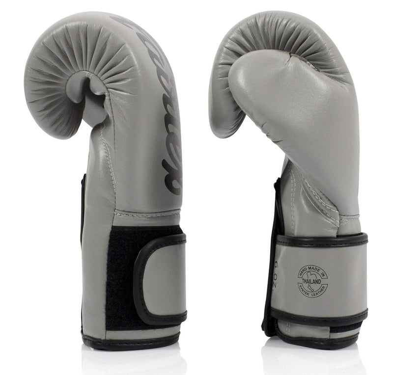 Fairtex BGV14 Microfiber Gloves Grey