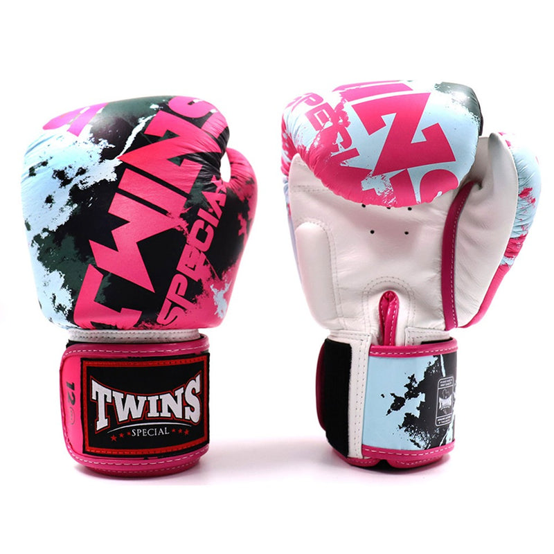 Twins FBGVL3-61 Boxing Gloves Candy - Pink/White