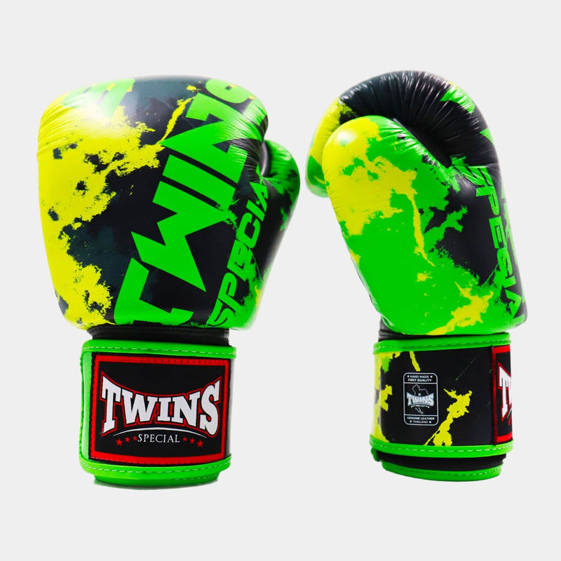 Twins FBGVL3-61 Boxing Gloves Candy - Green/Black