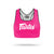 Fairtex SB1 Classic Sports Bra Pink/White