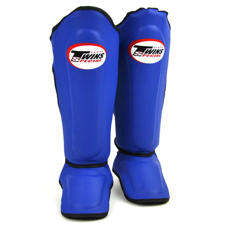 Twins SGS10 Double Padded Shin Guards Blue