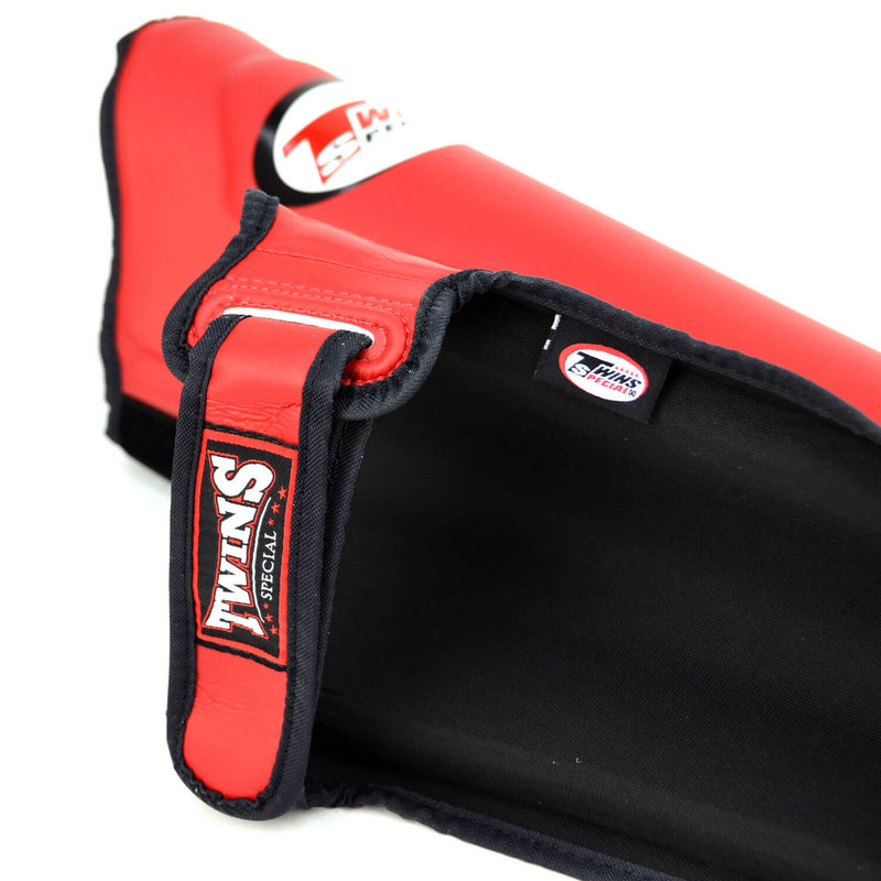 Twins SGS10 Double Padded Shin Guards Red