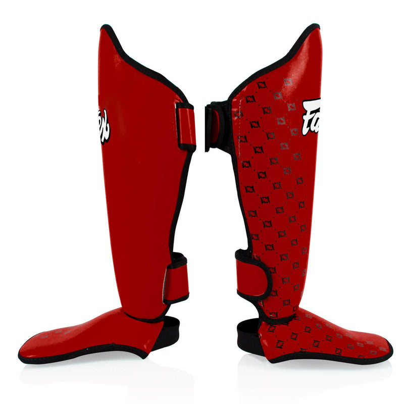 Fairtex SP5 Shin Pads Red