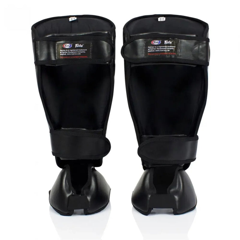 Fairtex SP7 Twister Detachable Shin Guards Black