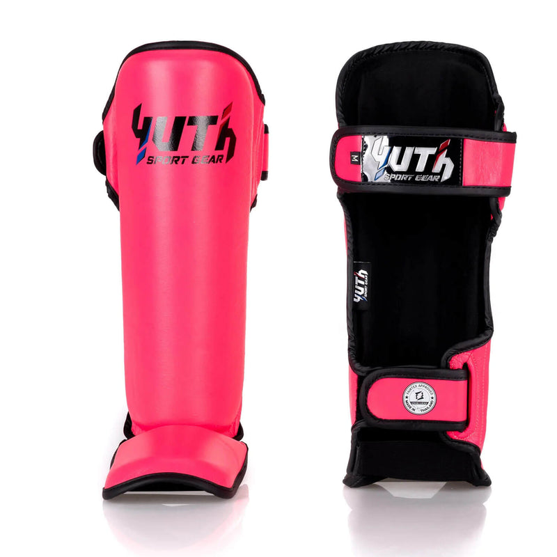 Yuth Shinguards Gold Line Pink