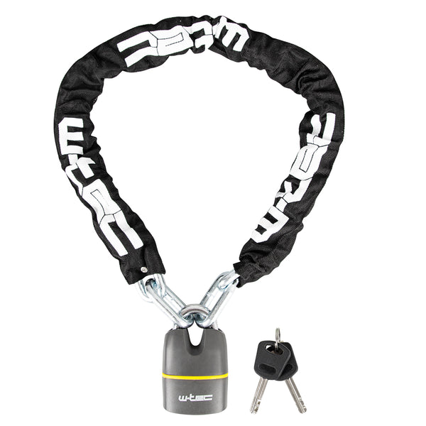 Hardened Steel Chain Lock with Forged Eyelet 1000 mm - Gymzey.com