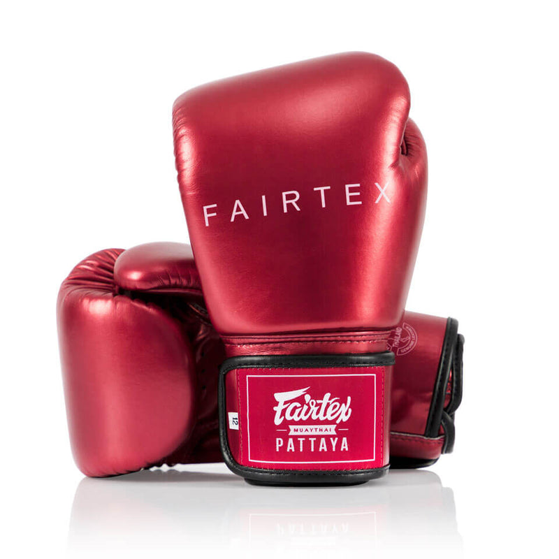 Fairtex BGV22 Metallic Boxing Gloves Red