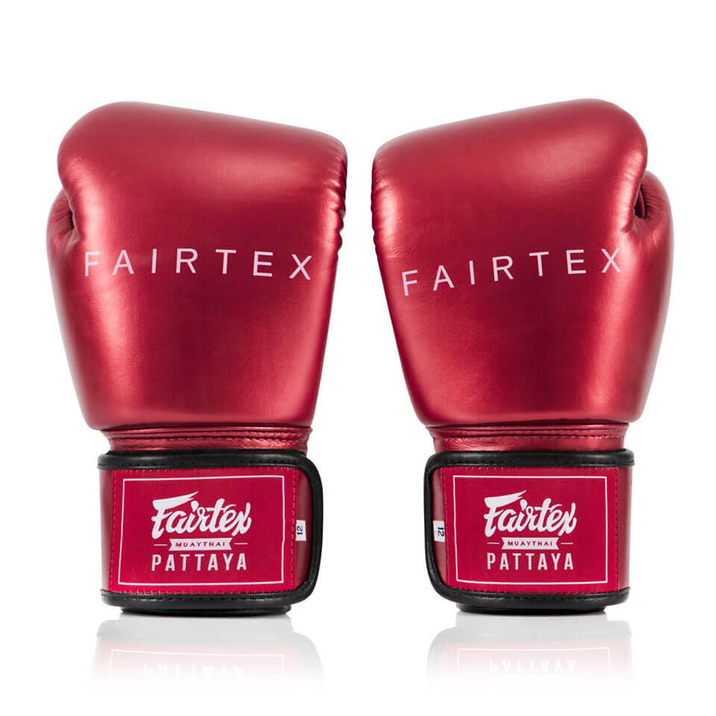 Fairtex BGV22 Metallic Boxing Gloves Red