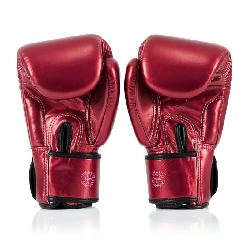 Fairtex BGV22 Metallic Boxing Gloves Red