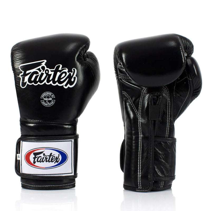 Guantes de boxeo estilo mexicano Fairtex BGV9 negros