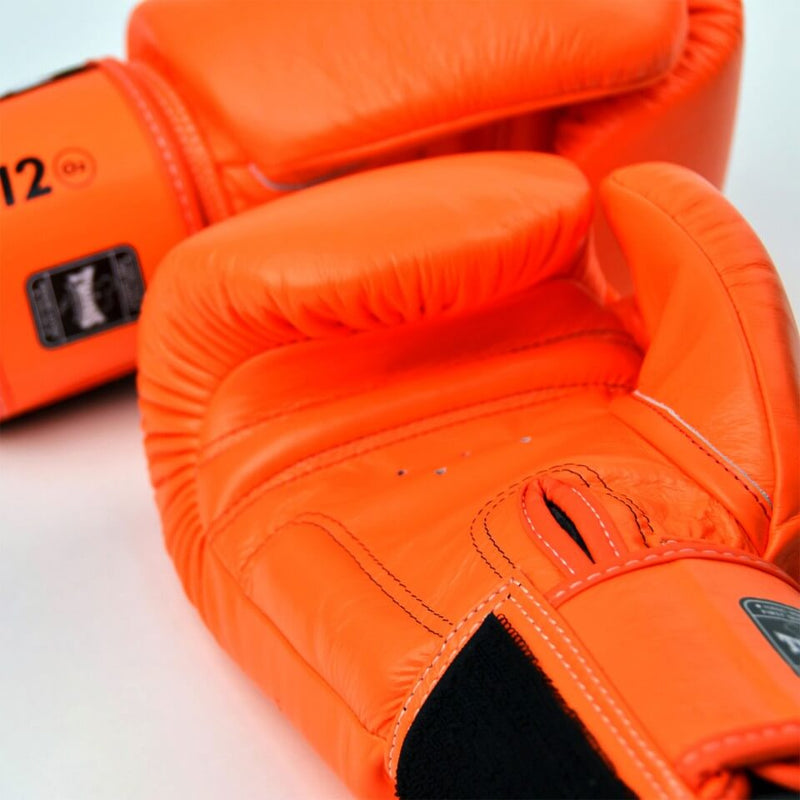 Twins BGVL3 Velcro Boxing Gloves Orange