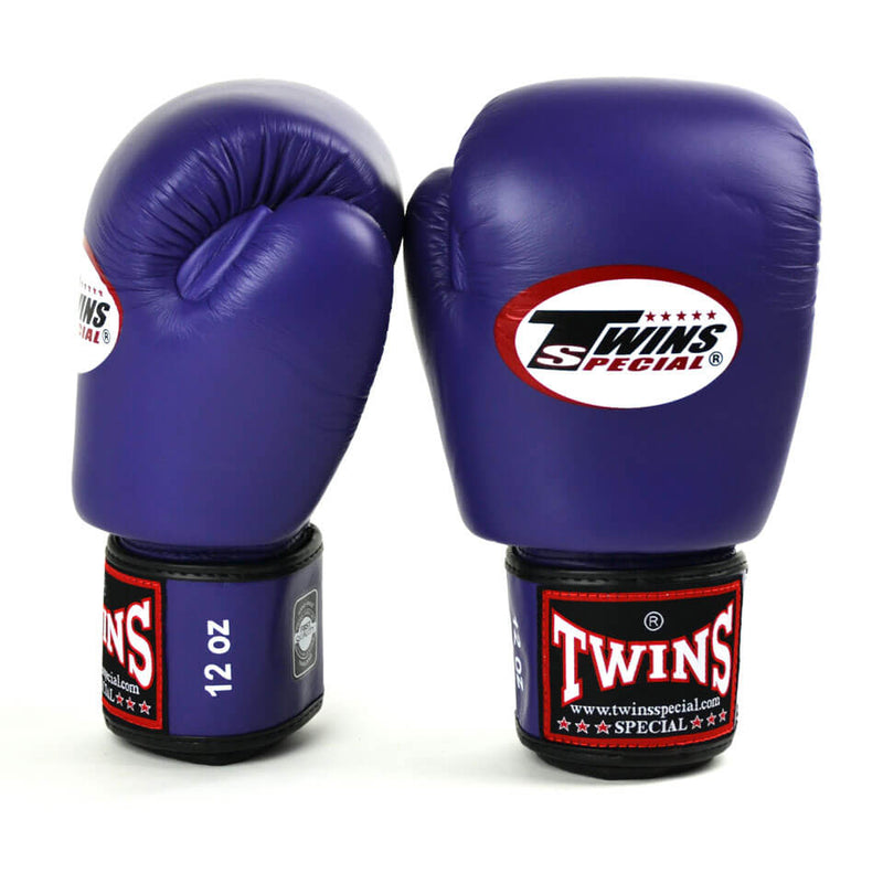 Twins BGVL3 Velcro Boxing Gloves Purple