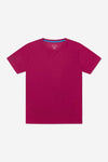 Ohmme Triangulum Gym Tee - Red - Gymzey.com