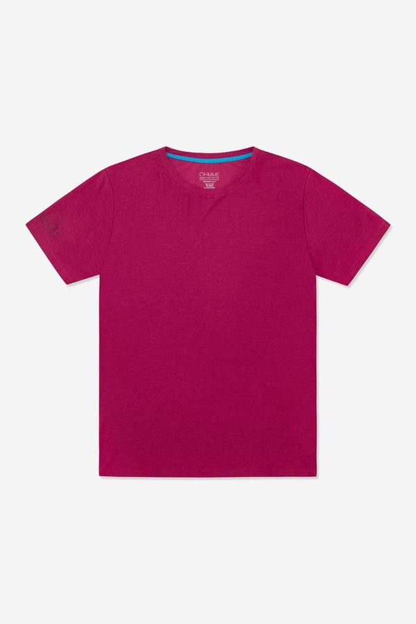 Ohmme Triangulum Gym Tee - Red - Gymzey.com